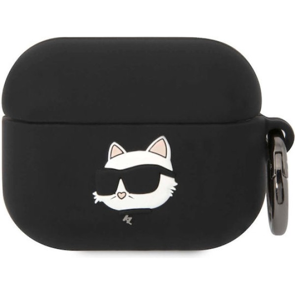 Karl Lagerfeld Choupette Head 3D Silicone Case Black (Apple AirPods Pro) Karl Lagerfeld Choupette Head 3D Silicone Case Black (Apple AirPods Pro)